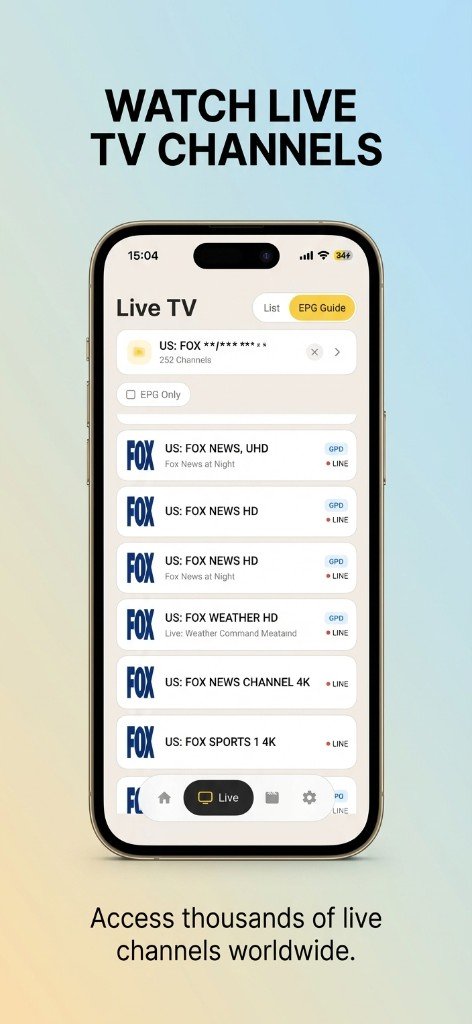 Live TV Channels